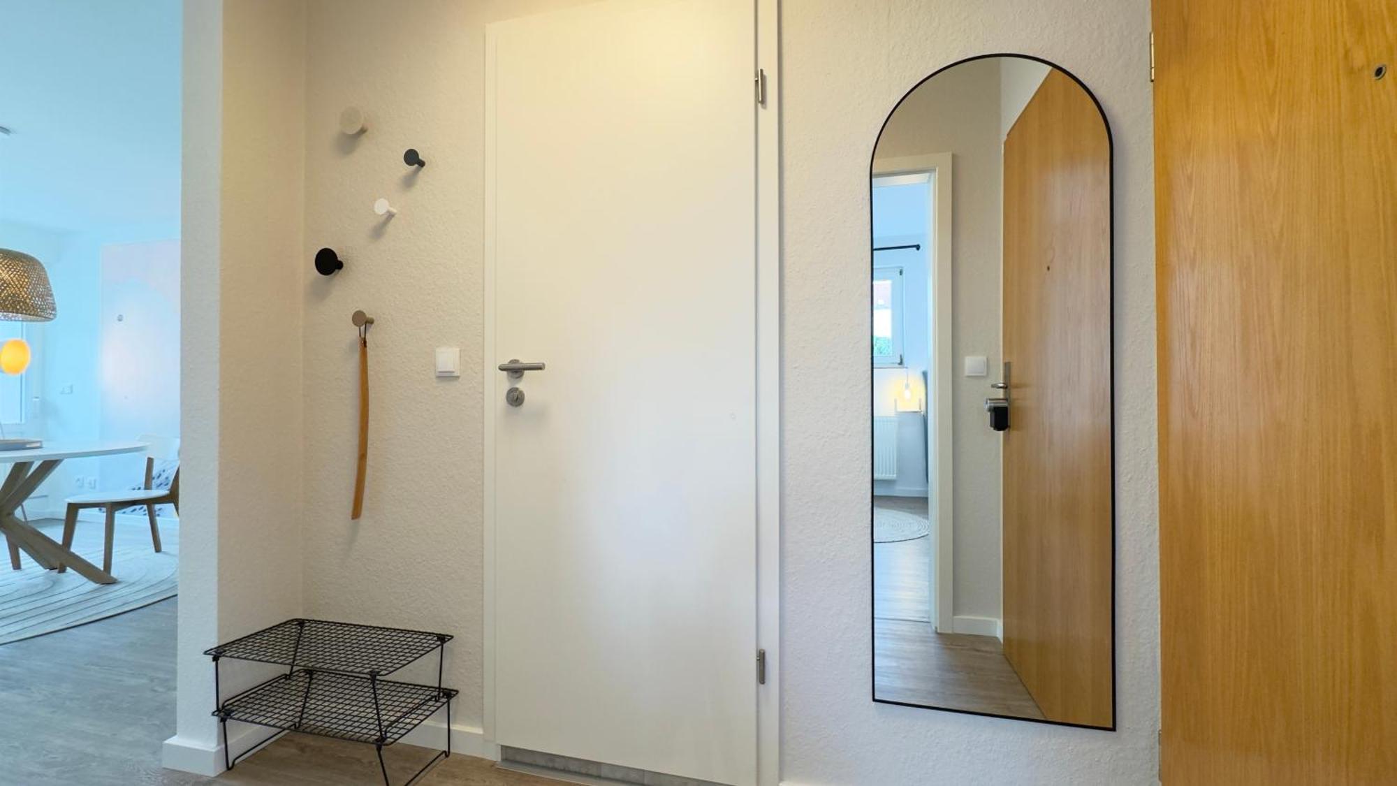 Fewo Am Park - 4P, Boxspringbett, Balkon, Smarttv, Gesundbrunnen, Familienfreundlich Halle  Eksteriør bilde