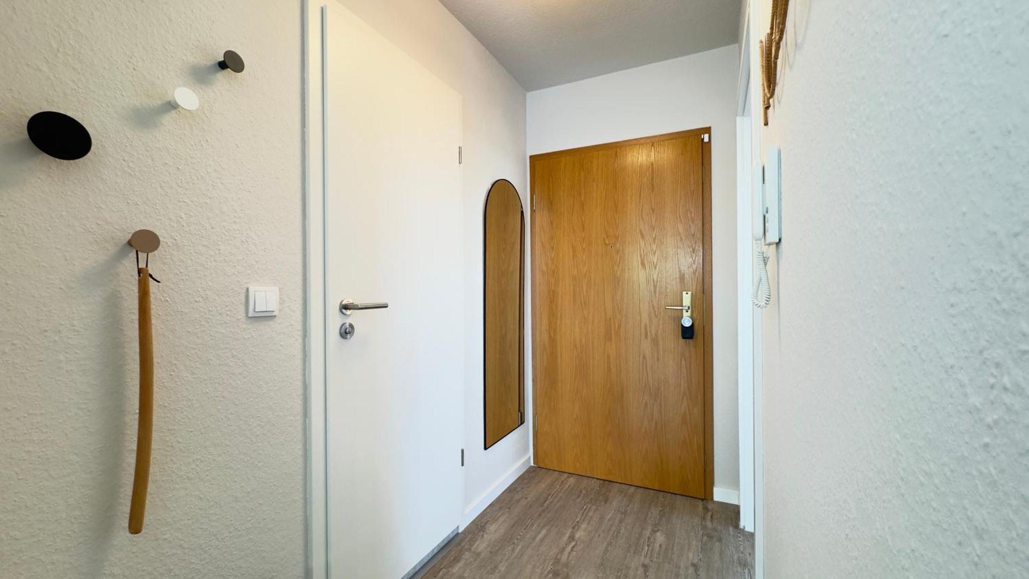 Fewo Am Park - 4P, Boxspringbett, Balkon, Smarttv, Gesundbrunnen, Familienfreundlich Halle  Eksteriør bilde