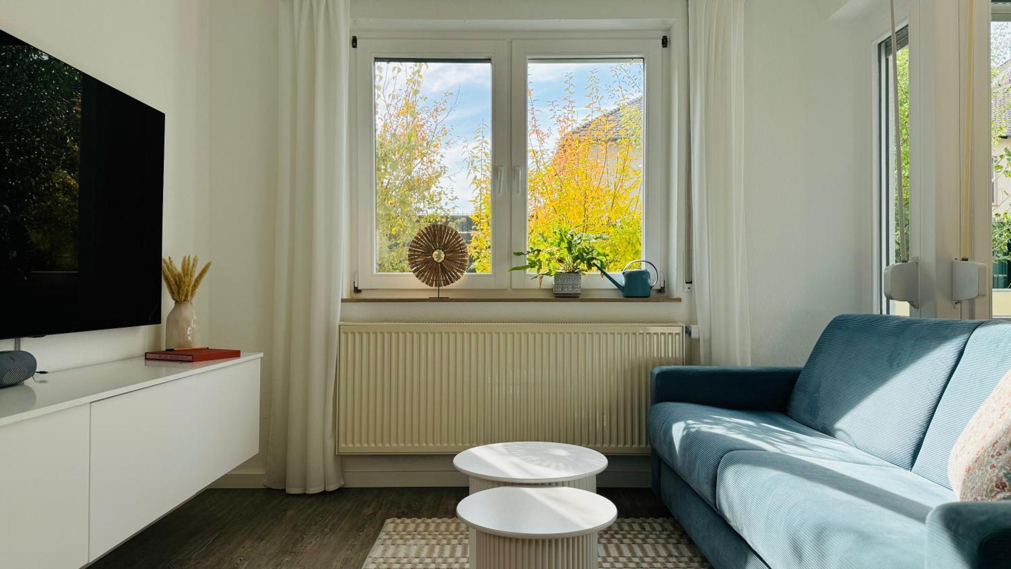 Fewo Am Park - 4P, Boxspringbett, Balkon, Smarttv, Gesundbrunnen, Familienfreundlich Halle  Eksteriør bilde