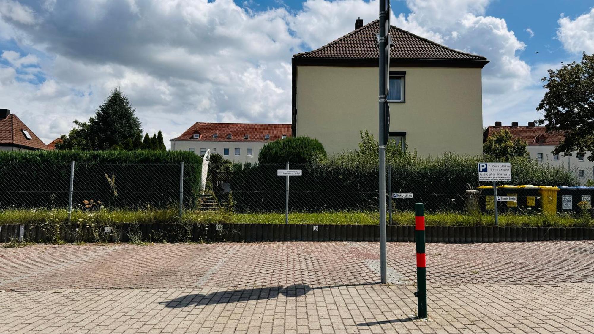 Fewo Am Park - 4P, Boxspringbett, Balkon, Smarttv, Gesundbrunnen, Familienfreundlich Halle  Eksteriør bilde